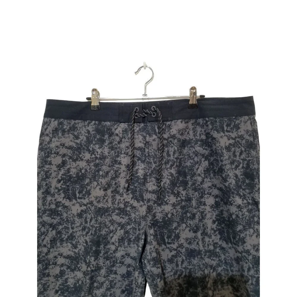 WAVEZONE Mens Grey & Black Performance Board Beach Surf Swim Shorts Size 40 - Picture 6 of 7